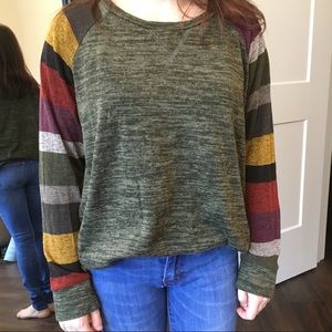 Green sweater